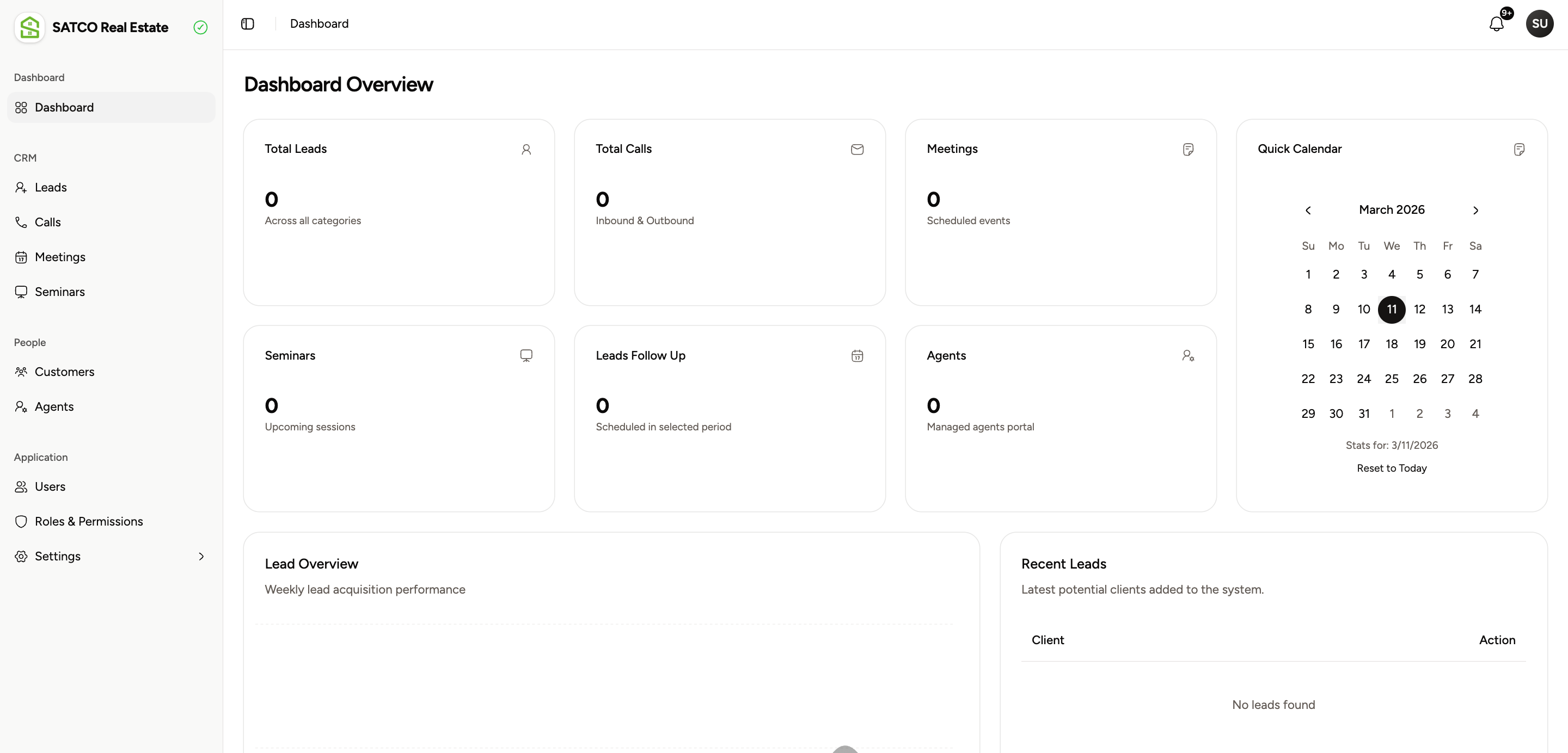 SANTIC CRM - Real Estate Preview